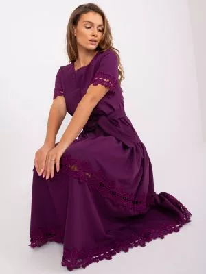 Rochie de seara violet Emma - rochii de seara