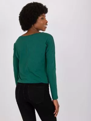 Bluza dama basic verde - bluze
