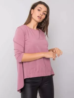 Bluza dama supradimensionata roz - bluze