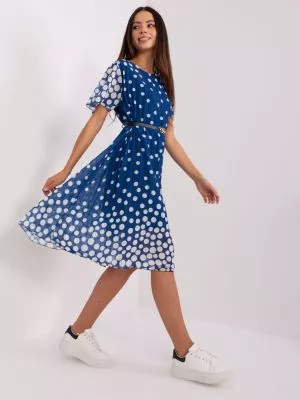 Rochie de zi bleumarin - rochii de zi