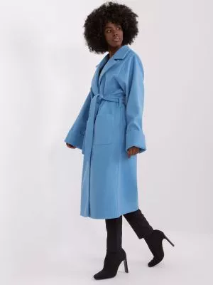 Palton dama albastru - paltoane