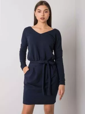 Rochie de zi bleumarin - rochii de zi