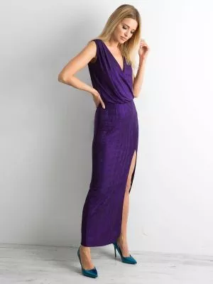 Rochie de seara violet Jordyn - rochii de seara